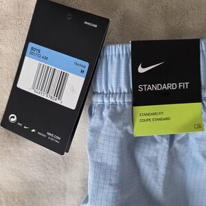 Nike DRY Boys Light Blue Training Shorts